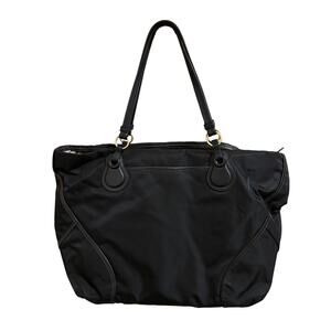 TUMI Bellevue Travel Tote Ballistic Nylon Leather Trim CarryOn Laptop Used Once